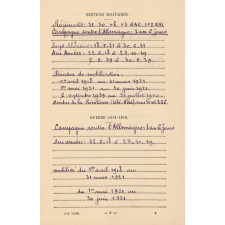 Carnet du fonctionnaire et reconstitution de carrière. 