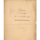 Réponses à la circulaire du 23 Novembre 1872.