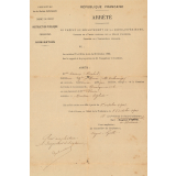 Récompenses d'une institutrice.