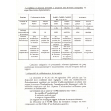 La Formation et la titularisation des enseignants du second degré.