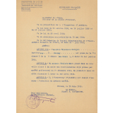 Arrêté de promotion de M. Mulocheau à Bernay.