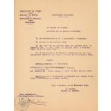 Arrêté de promotion de M. Mulocheau à Bernay.