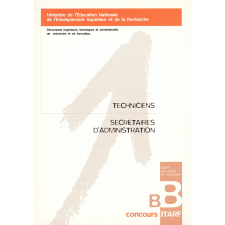 Techniciens. Secrétaires d'administration. Concours ITARF. Accès aux corps de catégorie B.