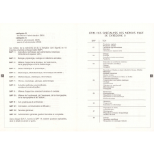 Techniciens. Secrétaires d'administration. Concours ITARF. Accès aux corps de catégorie B.