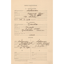 Carnet du fonctionnaire.