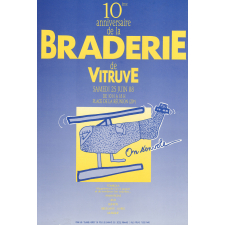 10ème anniversaire de la braderie de Vitruve.