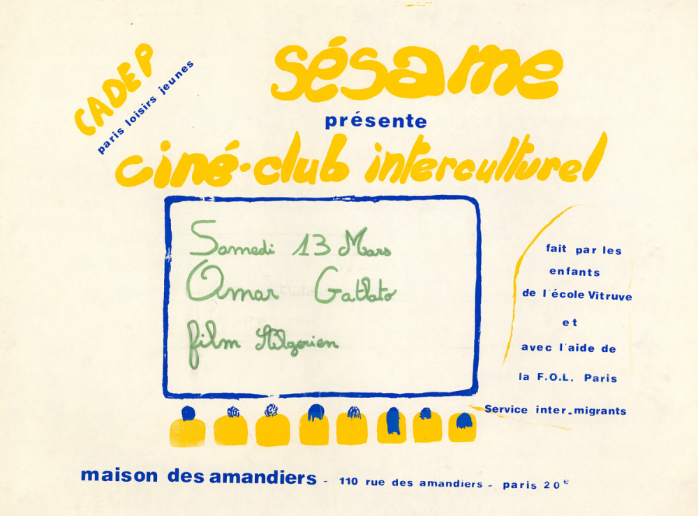 Ciné-club interculturel.