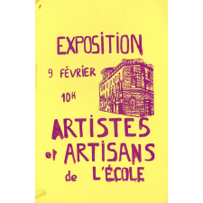 Exposition artistes et artisans.