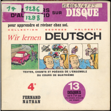 Wir lernen Deutsch : textes, chants et poésies de l'ensemble du cours de quatrième