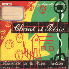 Chant et poésie. Série 1. Pour les enfants de 5 à 10 ans. Microsillons.