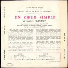 Un coeur simple. .