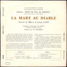 La mare au diable : extraits de l'oeuvre de George Sand