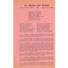 Le ballet des brises. Dans la lumière. .