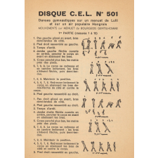 Danses gymnastiques sur un menuet de Lulli et sur un air populaire hongrois. .