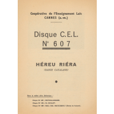 L'hereu riera. .