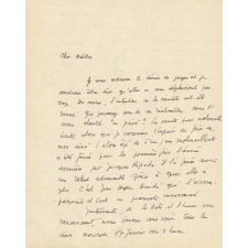 Une simple journée : lettre à mon cher Maître