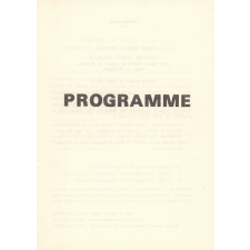 Programme de concert scolaire