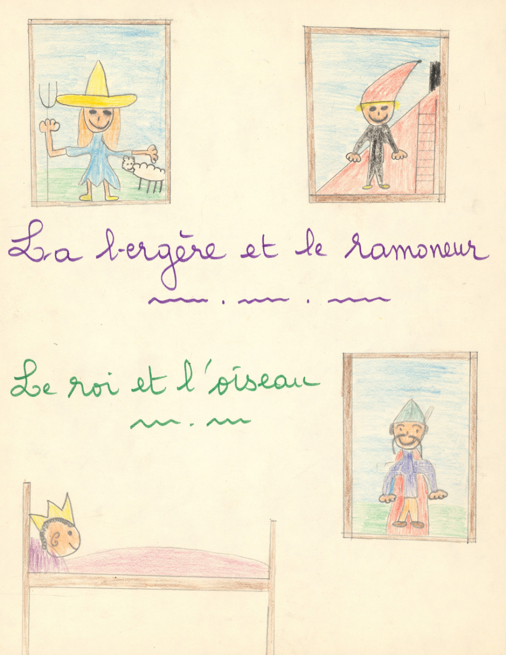 La bergère et le ramoneur  - Le roi et l'oiseau