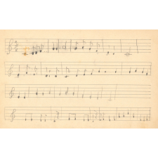 Cahier de musique