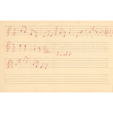 Cahier de musique