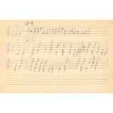 Cahier de musique