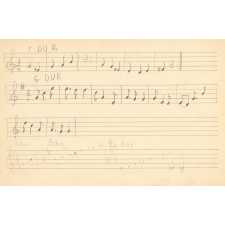 Cahier de musique