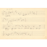 Cahier de musique