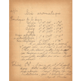 Chimie organique : Cahiers de devoirs (n° 4)