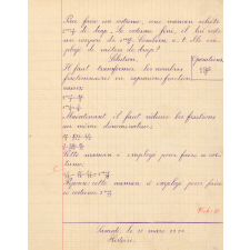 Devoirs mensuels