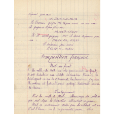Cahier journalier