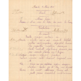 Cahier journalier