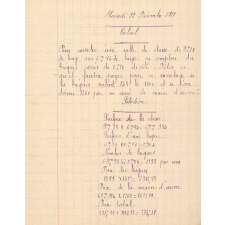 Cahier journalier