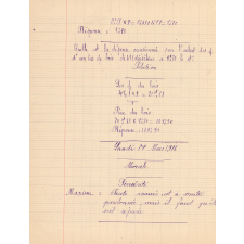 Cahier journalier