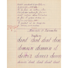 Cahier spécial de devoirs mensuels