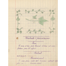 Cahier journalier