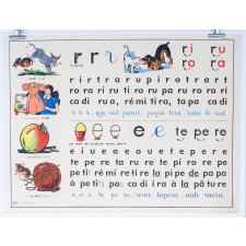 Tableau mural. Rémi et Aline. Niveau 1. N°3 : a, p / N°4 : r, e.
