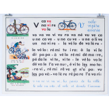 Tableau mural. Rémi et Aline. Niveau 1. N°11: v / N°12 : s.