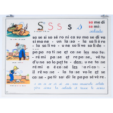 Tableau mural. Rémi et Aline. Niveau 1. N°11: v / N°12 : s.