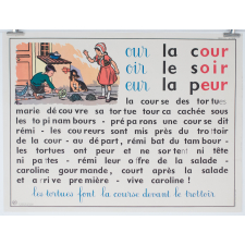 Tableau mural. Rémi et Aline. Niveau 2. N°3 : ar, or, ir, ur / N°4 : our, oir, eur.