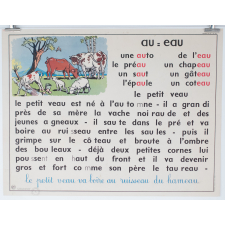 Tableau mural. Rémi et Aline. Niveau 2. N°11: oe = e, oeu = eu / N°12 : ain = ein = un = in.