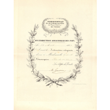 Diplôme de Deuxième Accessit au Prix d'Instruction religieuse du Pensionnat de la Congrégation de Notre-Dame de Verdun. 