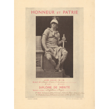 Diplôme de Mérite de l'École de Saint-Ouen-l'Aumône. 