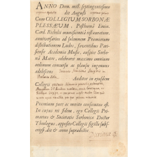 Ex-praemio. Premier prix de mémoire.