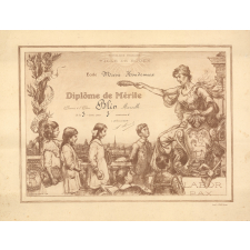 Diplôme de mérite.