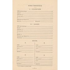 Carnet du fonctionnaire.