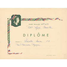 Diplôme de Prix d'Education Physique. 