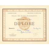 Diplôme.