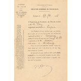 Nomination et maintien comme institutrice suppléante auxiliaire à Coulomby (Pas-de-Calais).
