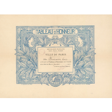 Tableau d'honneur. 