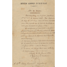 Inscription au CAP, convocation, résultats (Pas-de-Calais).